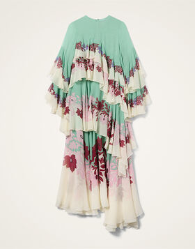 Naiad Dress La DoubleJ: Regalia Placée Menta DRE0858SIL014