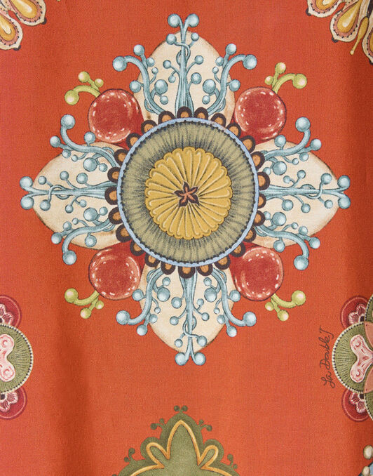 Choux Dress La DoubleJ: Nucleus Placée Rust Choux Dress La DoubleJ: Nucleus Placée Rust DRE0193COT039