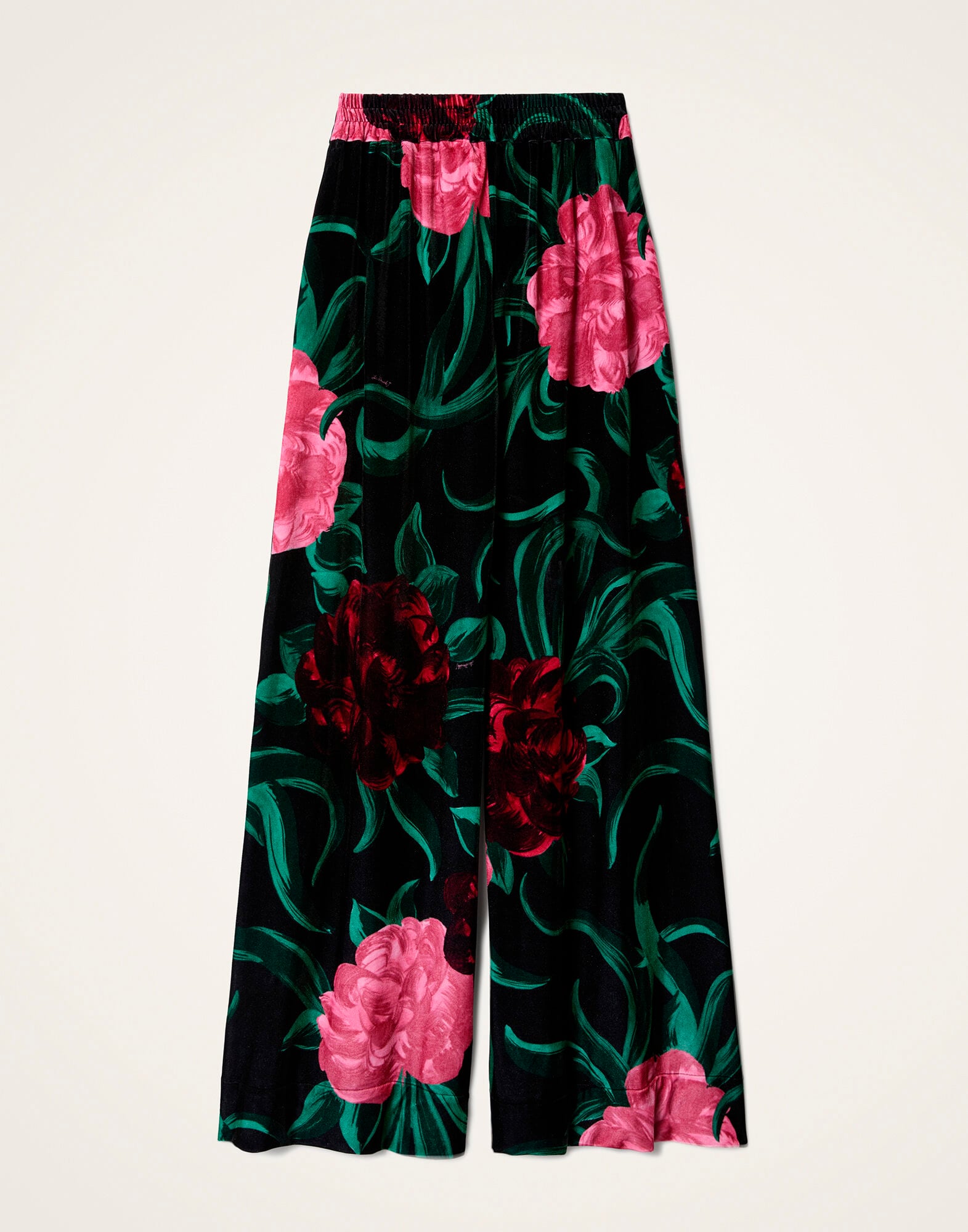 Palazzo Pants La DoubleJ: Peony Black TRO0003VEL006
