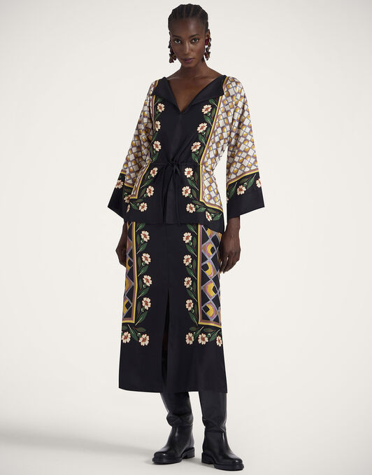 The Apericena Dress La DoubleJ: Dazed Placée Black DRE0806SIL001