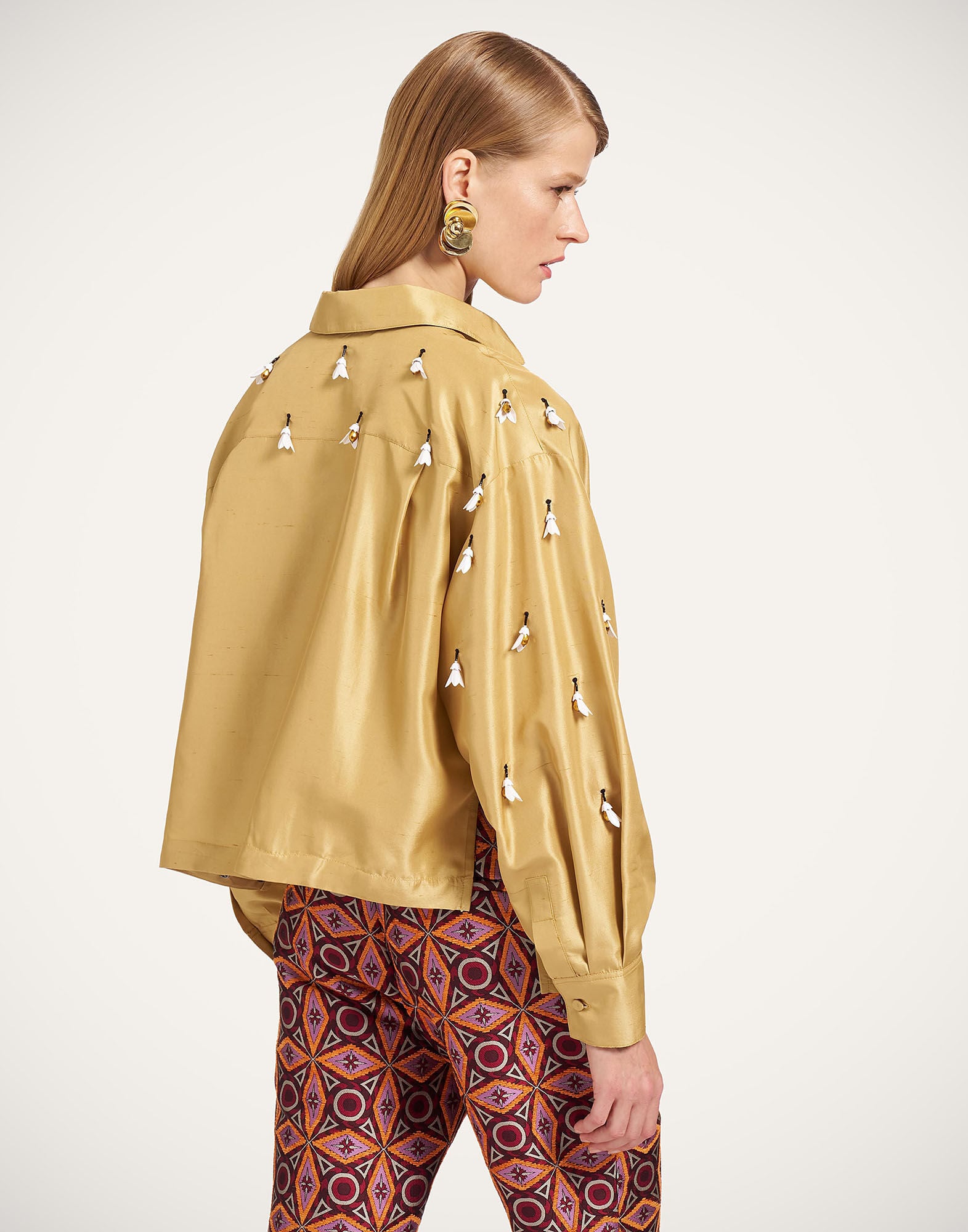 La Scala Shirt La DoubleJ: Solid Gold La Scala Shirt La DoubleJ: Solid Gold SHI0181SIL031
