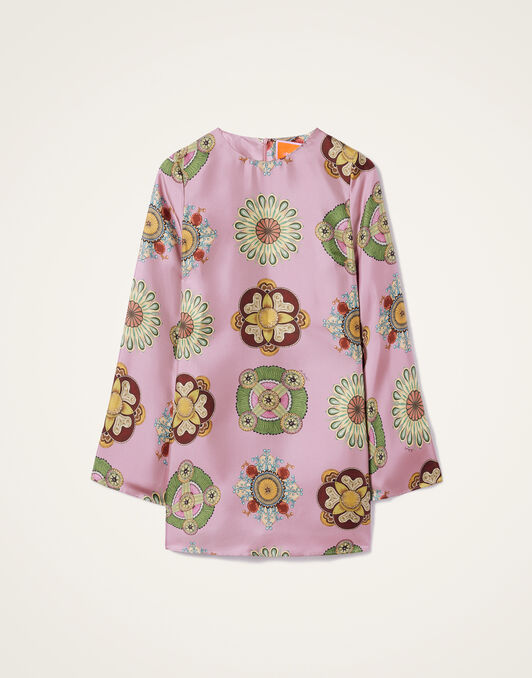 Mini Supremes Swing Dress La DoubleJ: Nucleus Dusty Pink Mini Supremes Swing Dress La DoubleJ: Nucleus Dusty Pink DRE0652SIL001