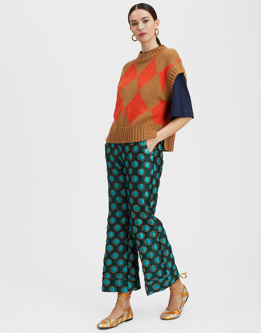 Hendrix Pants La DoubleJ: Winter Sun Emerald TRO0014JCQ073