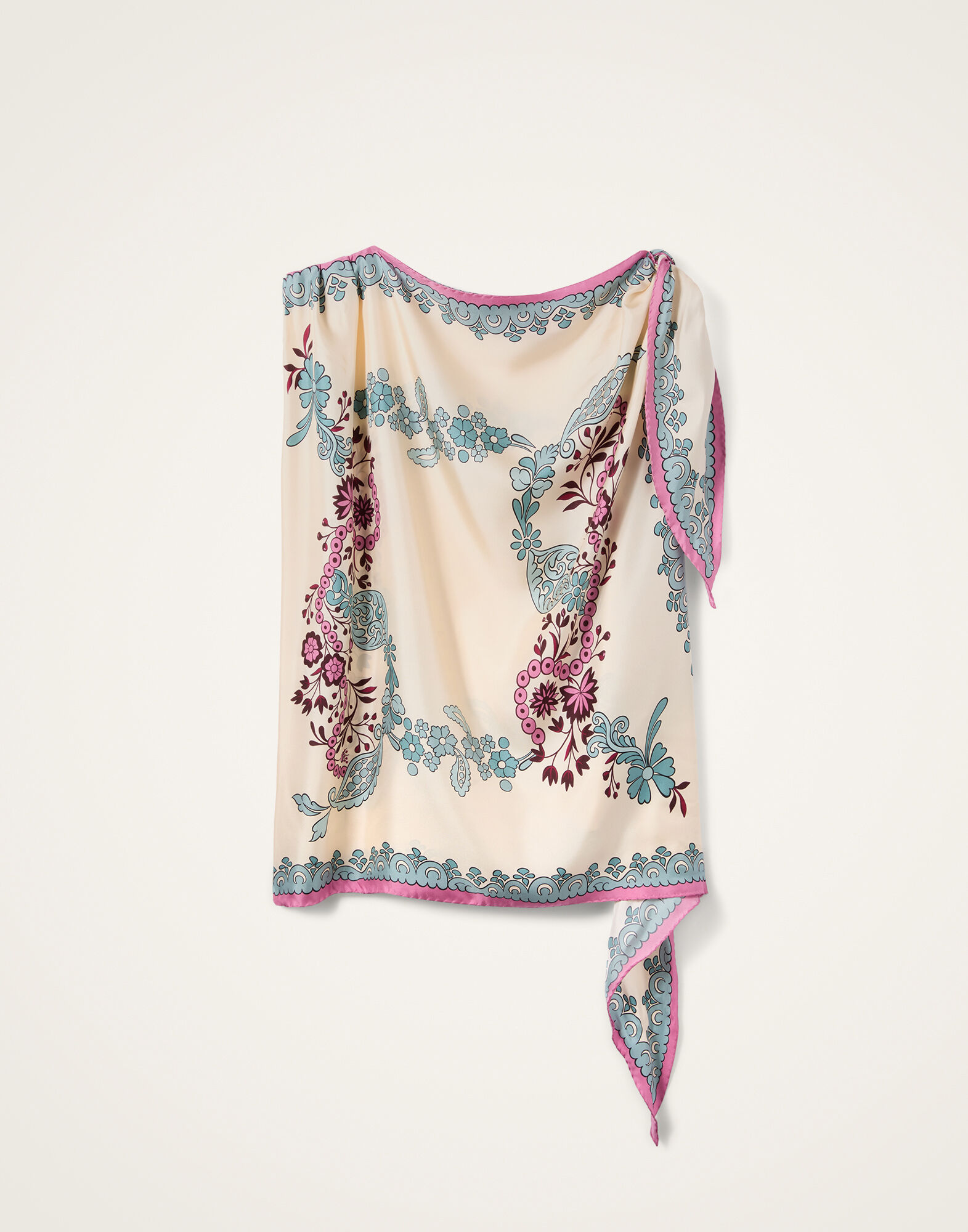 Full-On Foulard La DoubleJ: Wispy Placée Ivory Full-On Foulard La DoubleJ: Wispy Placée Ivory SCA0096SIL029