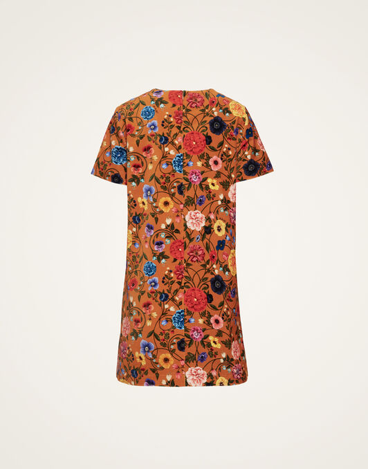 Mini Swing Dress La DoubleJ: Botticelli Rust Mini Swing Dress La DoubleJ: Botticelli Rust DRE0658VEL001