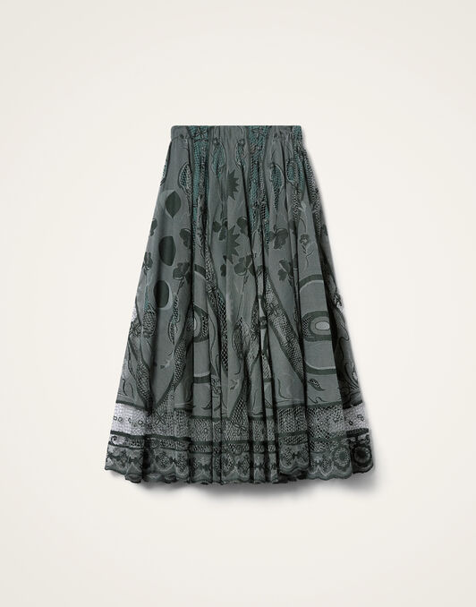 Duchess Skirt La DoubleJ: Solid Emerald Duchess Skirt La DoubleJ: Solid Emerald SKI0146LAC010