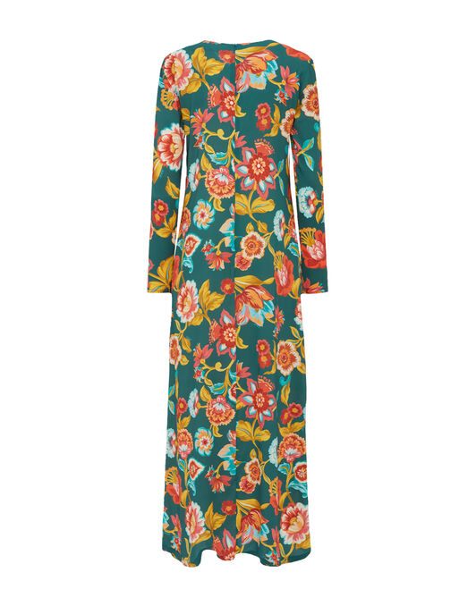 Long Sleeve Swing Dress La DoubleJ: Hottie Emerald Long Sleeve Swing Dress La DoubleJ: Hottie Emerald DRE0184VIS001