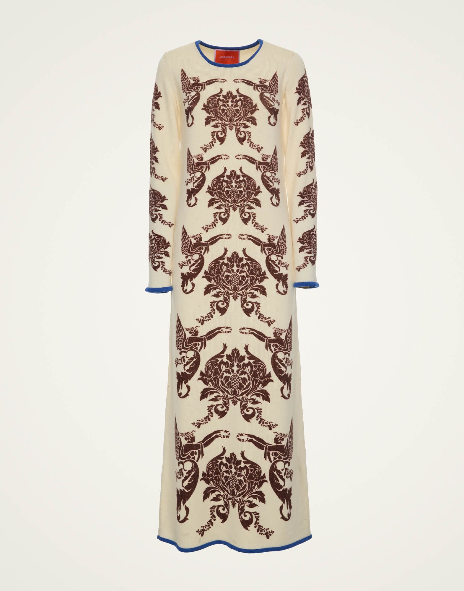 Cherubs Knit Dress La DoubleJ: Cherubs Ivory DRE0796KNI126
