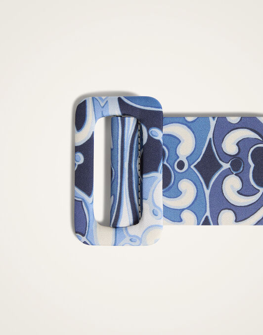Medium Belt La DoubleJ: Cocoon Blue BEL0007FOD001