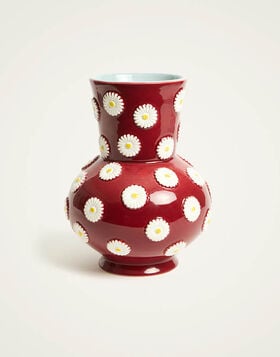 Daisy Vase La DoubleJ: Margherita Bordeaux VAS0027CER004