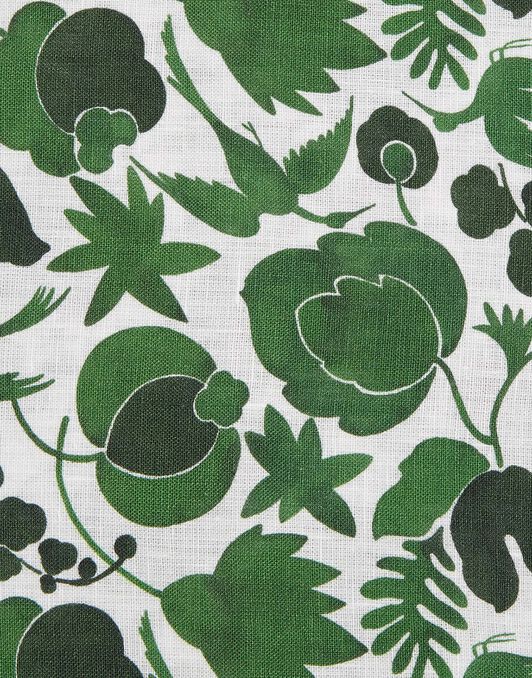 Large Napkins Set Of 6 La DoubleJ: Wildbird Verde Small Large Napkins Set Of 6 La DoubleJ: Wildbird Verde Small NAP0002LIN001