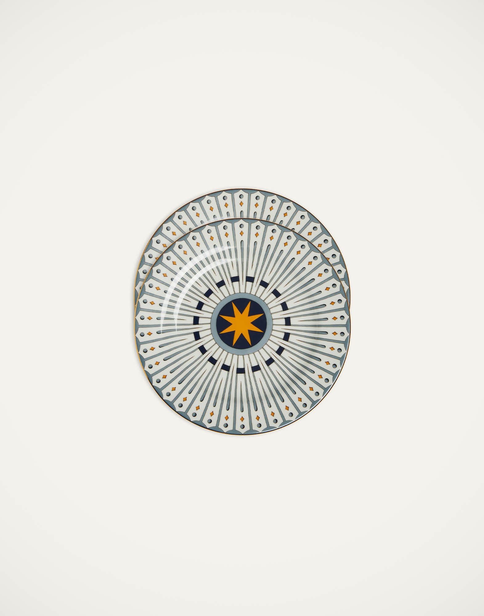 Dessert Plates Set Of 2 La DoubleJ: Feria Sky Blue Dessert Plates Set Of 2 La DoubleJ: Feria Sky Blue DES0002CER001