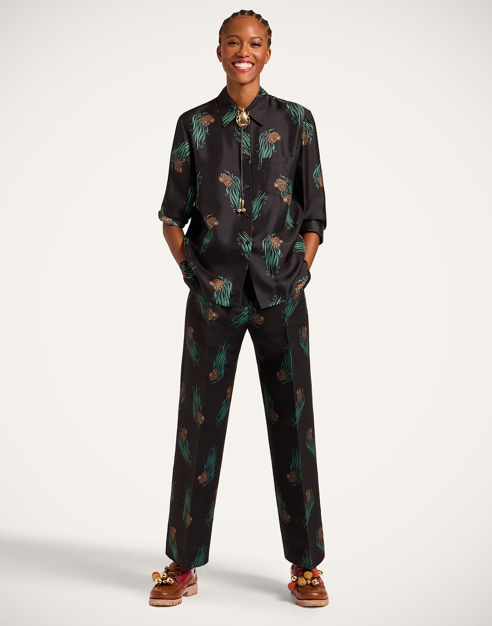 Let Loose Pants La DoubleJ: Lemuria Black Let Loose Pants La DoubleJ: Lemuria Black TRO0149CAD001