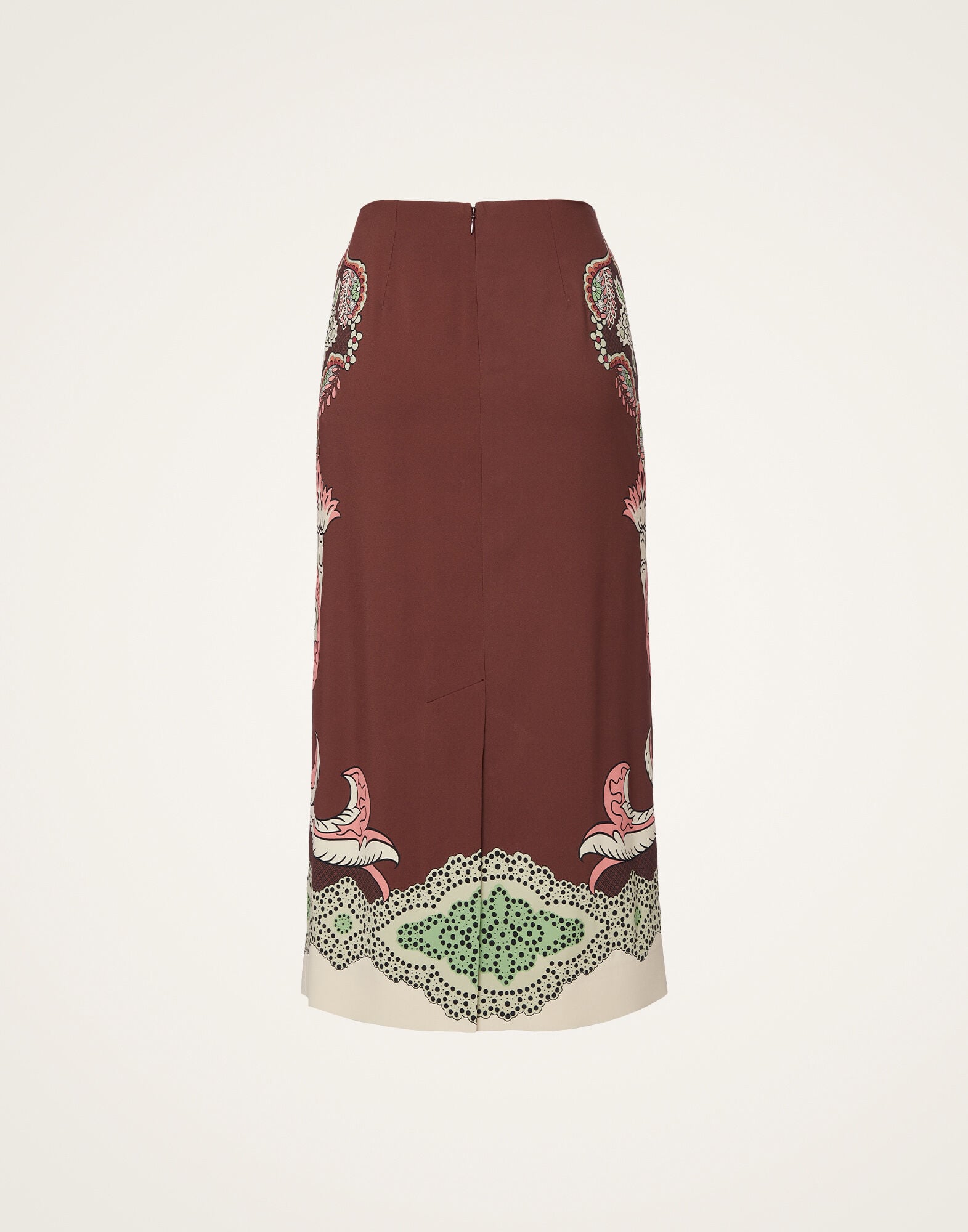 Pencil Skirt La DoubleJ: Portal Placée Brown Pencil Skirt La DoubleJ: Portal Placée Brown SKI0022VIS011
