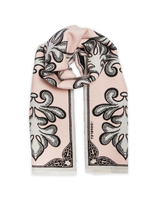 Herald Scarf 30 La DoubleJ: Herald Light Pink Herald Scarf 30 La DoubleJ: Herald Light Pink SCA0057WOL025