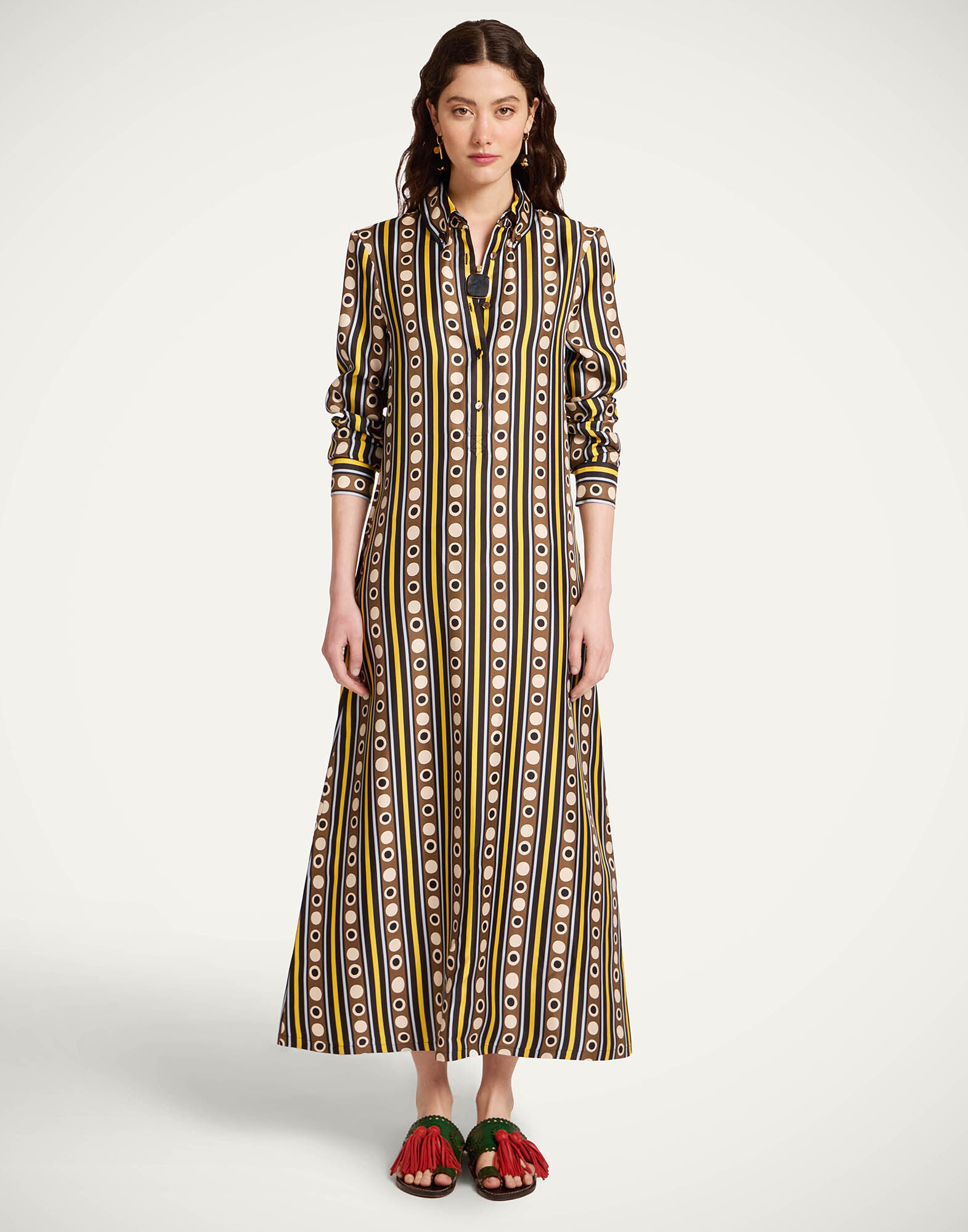 Chemise Swing Dress La DoubleJ: Sanctuary Brown Chemise Swing Dress La DoubleJ: Sanctuary Brown DRE0913SIL001