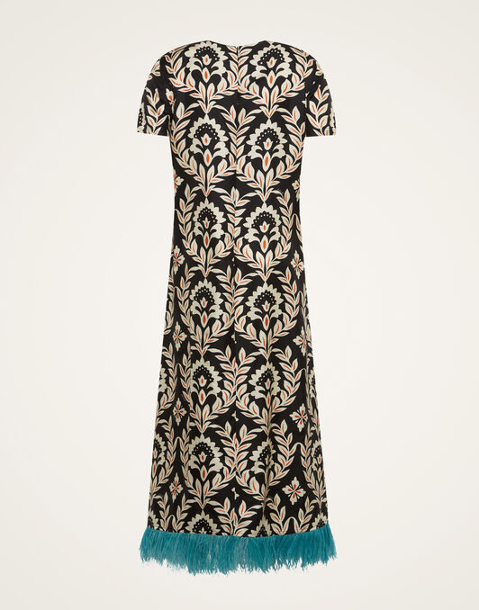 Swing Dress La DoubleJ: Ghirlanda Black Swing Dress La DoubleJ: Ghirlanda Black DRE0864SIL026