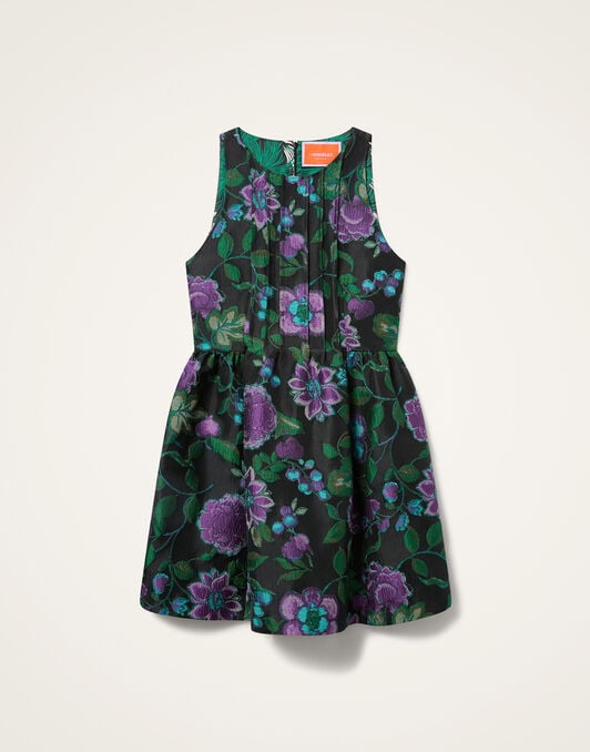 Mini Pirhouette Dress La DoubleJ: Botanical Black Mini Pirhouette Dress La DoubleJ: Botanical Black DRE0986JCQ144