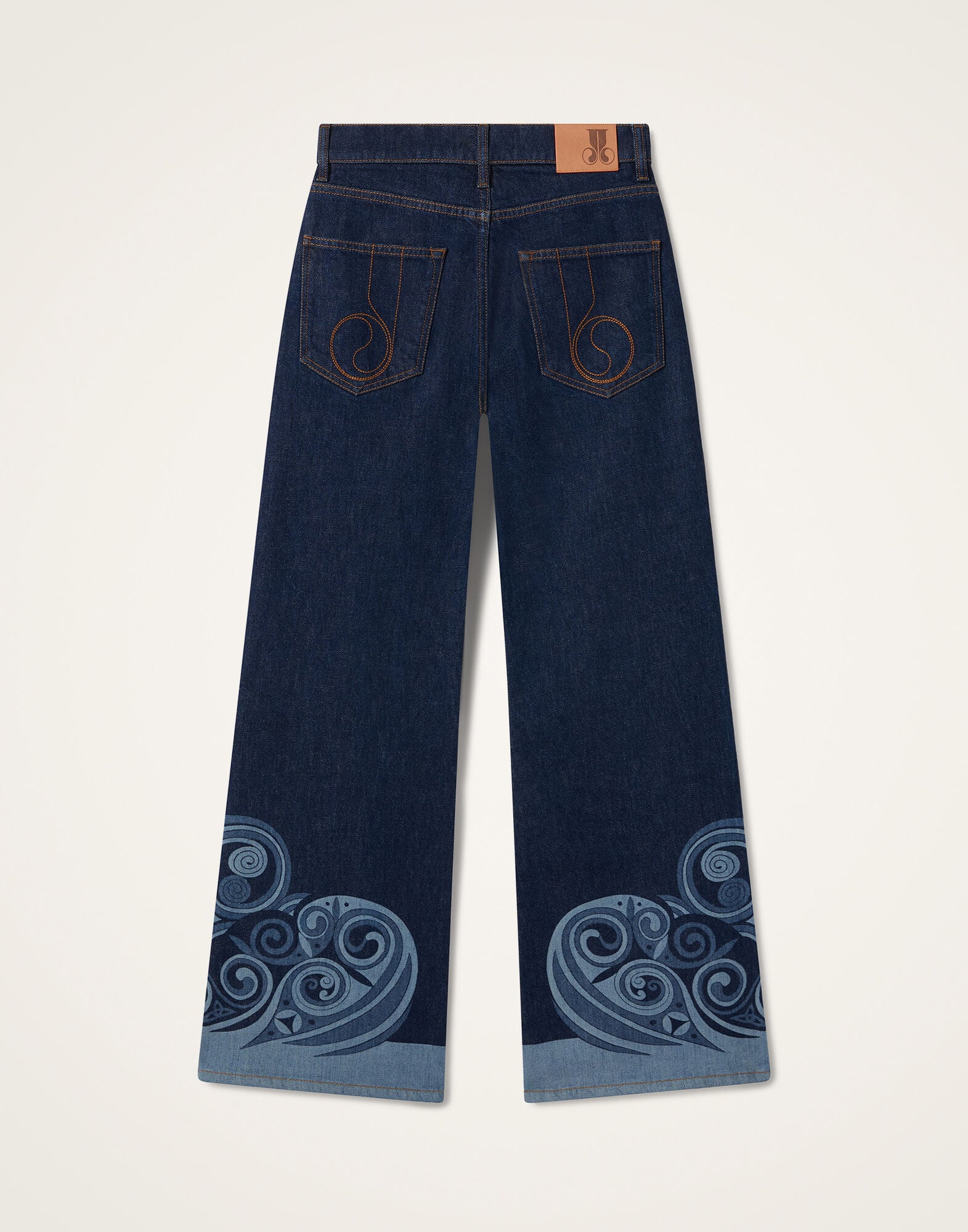 The Cropped Flare Jean La DoubleJ: Kells Placée Indigo The Cropped Flare Jean La DoubleJ: Kells Placée Indigo TRO0202DEN015