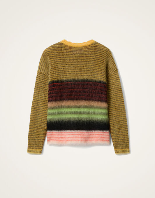Brera Sweater La DoubleJ: Multicolor Yellow Brera Sweater La DoubleJ: Multicolor Yellow PUL0320KNI181