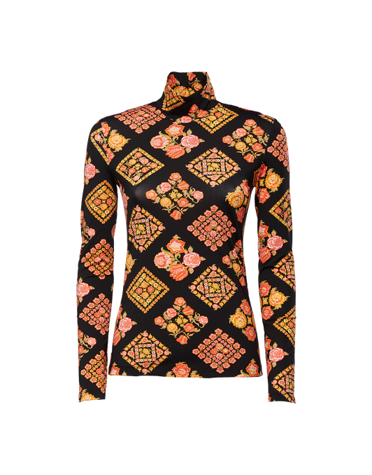 Turtleneck La DoubleJ: Cowgirl Nero SHI0030JER005