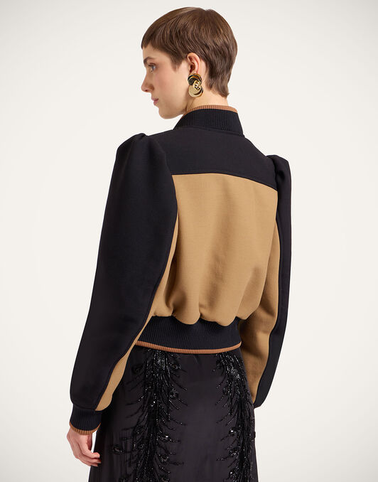 Bon Bon Bomber La DoubleJ: Solid Black Bon Bon Bomber La DoubleJ: Solid Black JAC0186WOL024