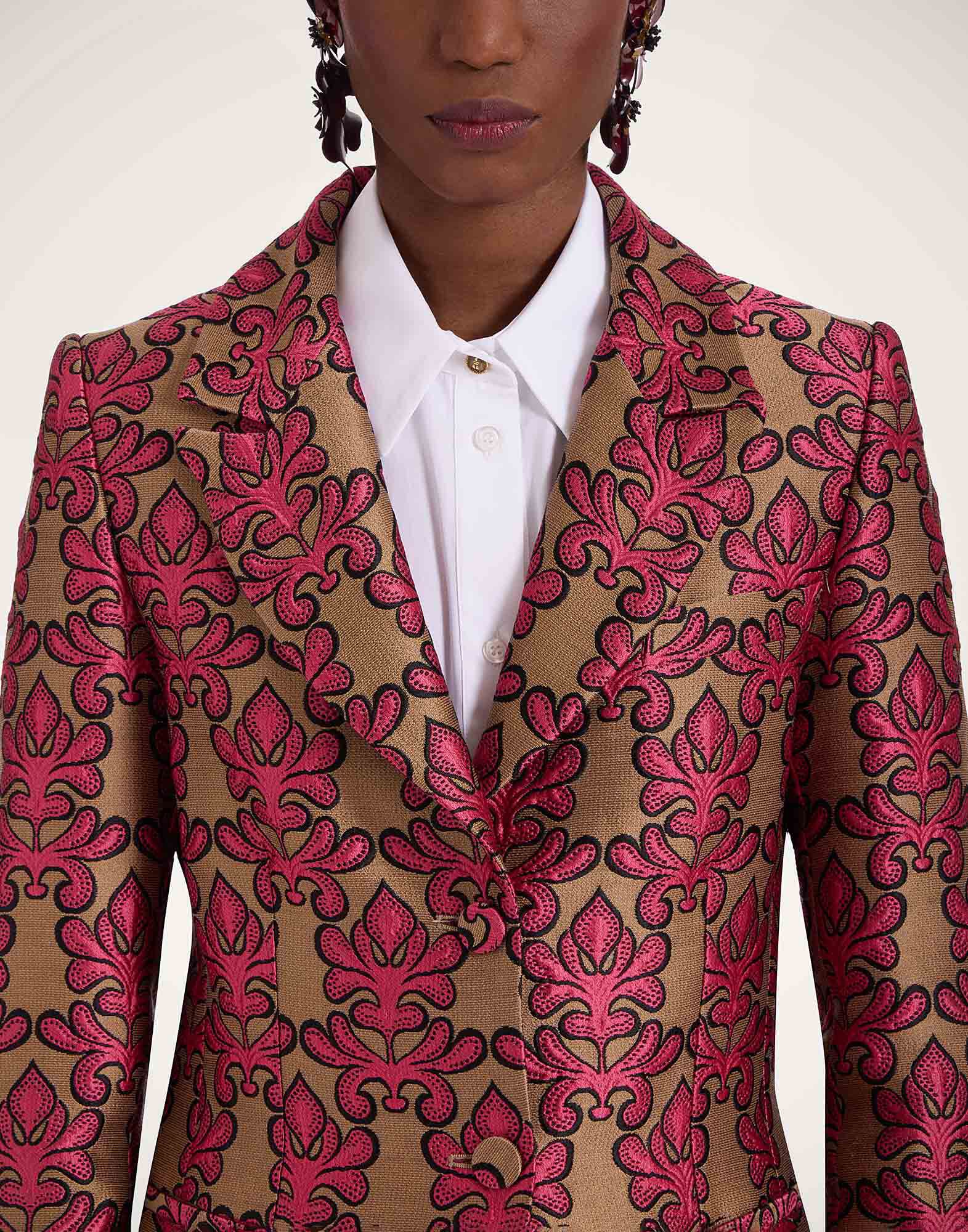 24/7 Jacket La DoubleJ: Herald Fuchsia 24/7 Jacket La DoubleJ: Herald Fuchsia JAC0063JCQ094