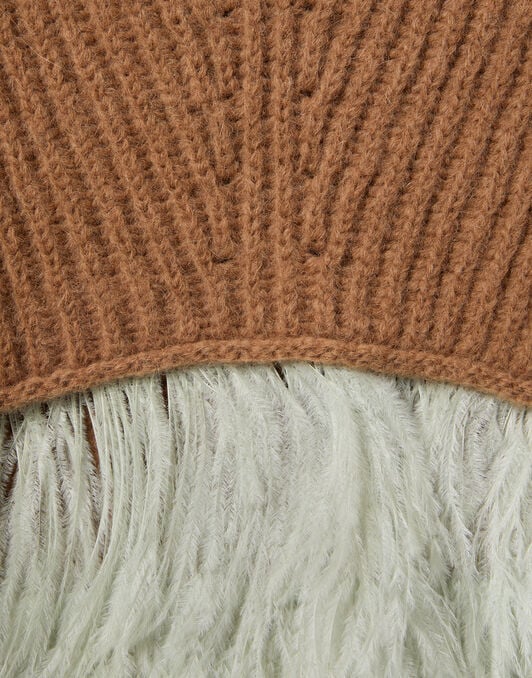 High Kick Sweater La DoubleJ: Solid Camel High Kick Sweater La DoubleJ: Solid Camel PUL0174KNI098