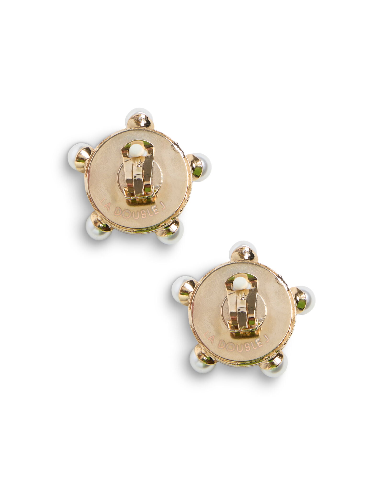 Corsini Earrings La DoubleJ: Solid Gold Corsini Earrings La DoubleJ: Solid Gold EAR0044POL009