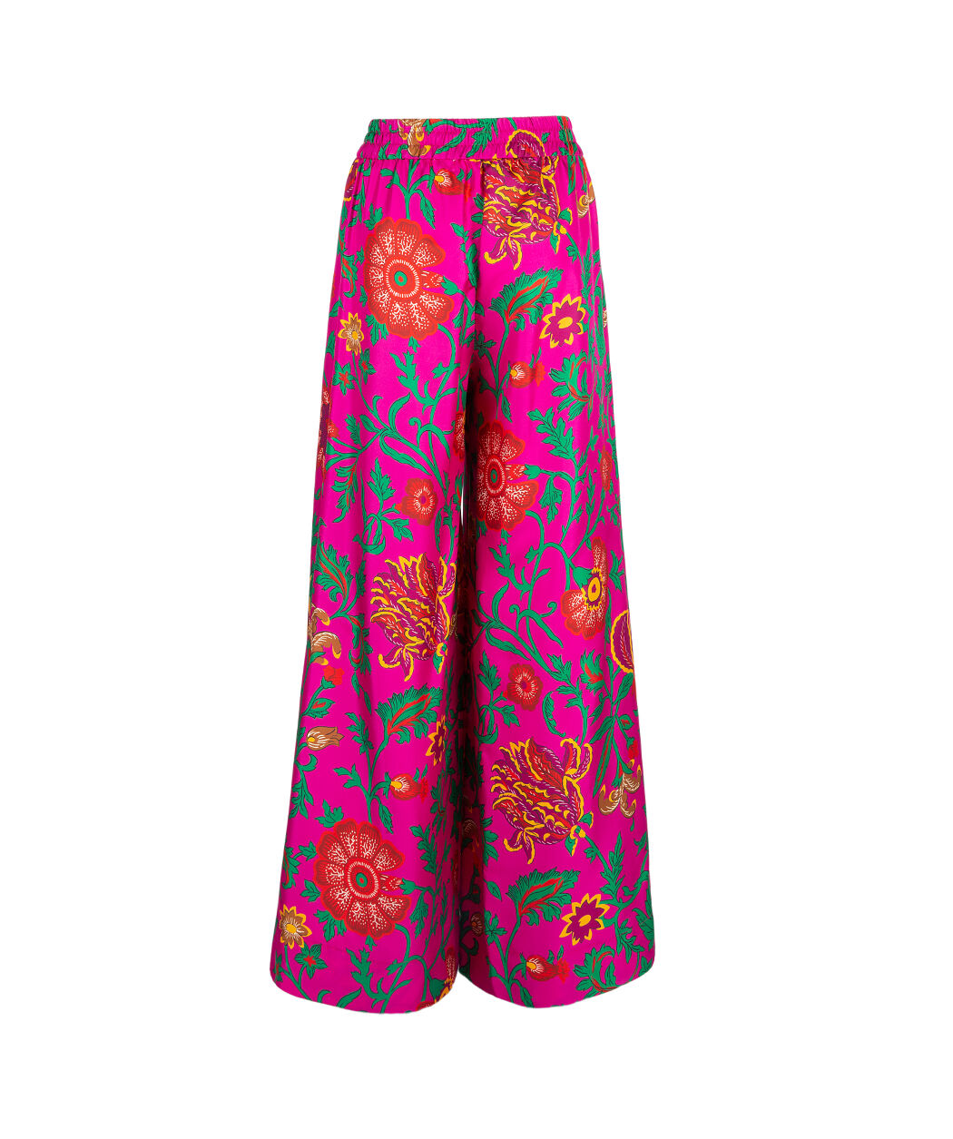 Palazzo Pants La DoubleJ: Dragon Flower Fucsia Palazzo Pants LaDoubleJ: Dragon Flower Fucsia TRO0003SIL001