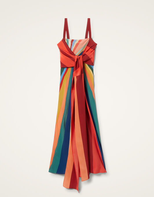 Slip-Around Dress La DoubleJ: Rainbow Slip-Around Dress La DoubleJ: Rainbow DRE0562CRE002