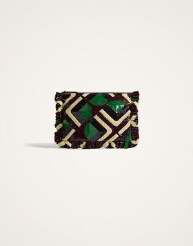 Hand Pochette La DoubleJ: Domino Military Green BAG0081PAI017