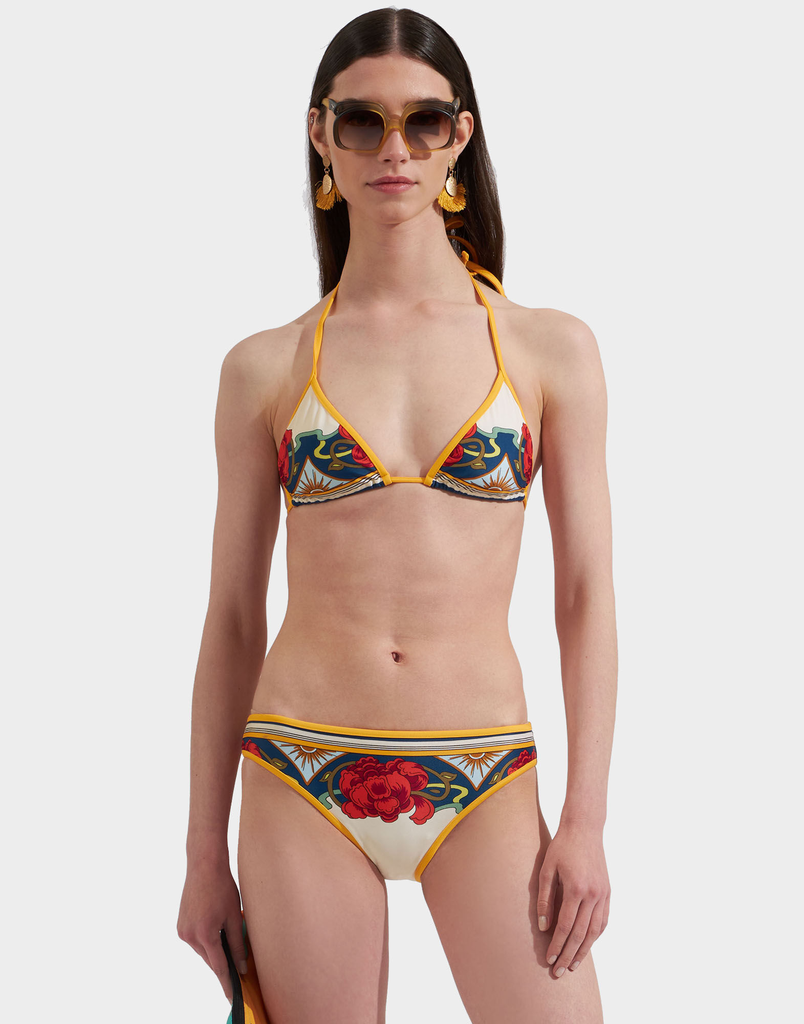 Bikini Top La DoubleJ: Taormina Placée Ivory Bikini Top La DoubleJ: Taormina Placée Ivory SWI0032LYC003