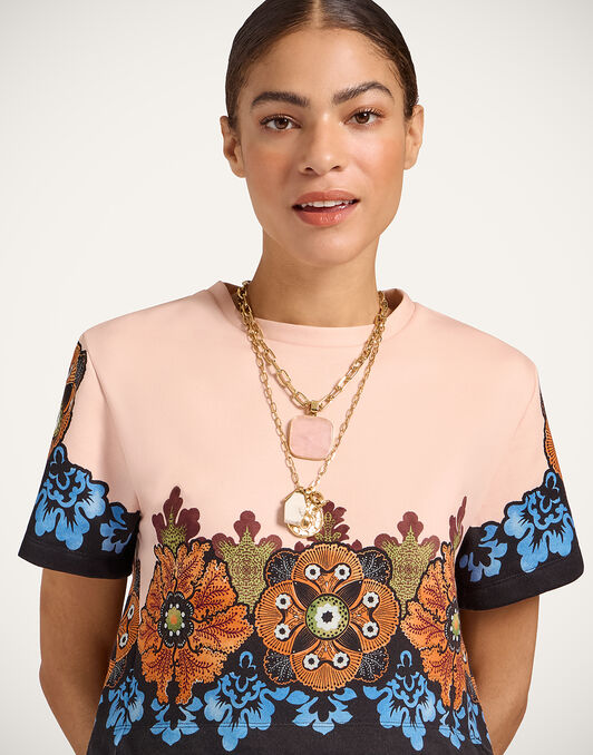 La Scala Tee La DoubleJ: Bounty Placée Orange La Scala Tee La DoubleJ: Bounty Placée Orange TSH0064JER040