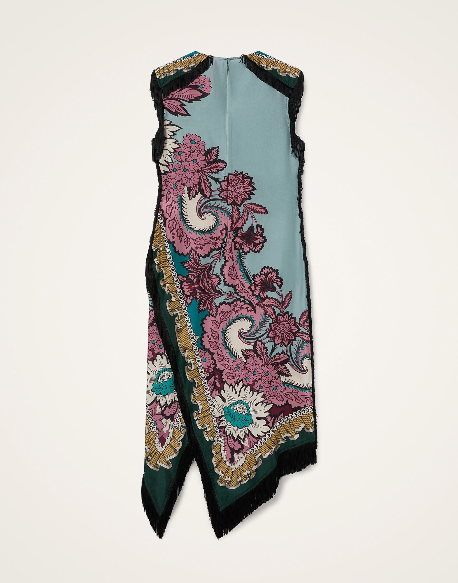 Scarf Dress La DoubleJ: Symposium Placée Light Blue DRE0964SIL009