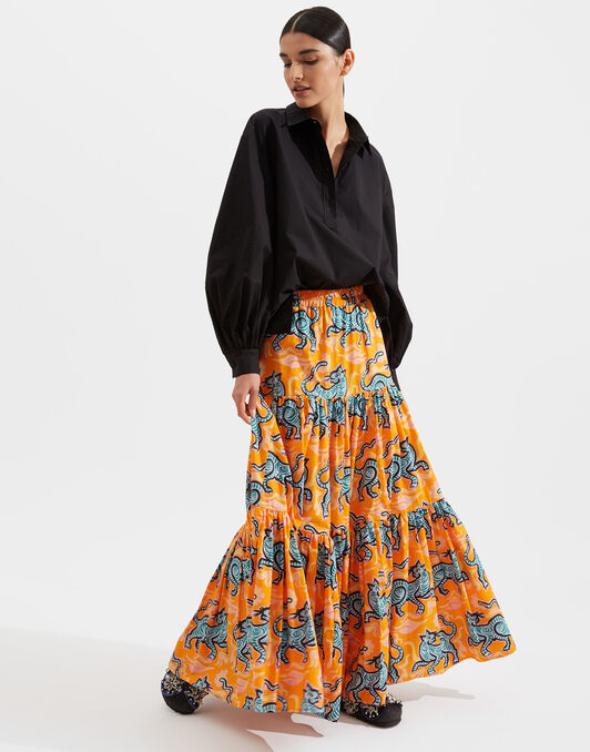 Big Skirt La DoubleJ: Crazy Tigers SKI0001COT001