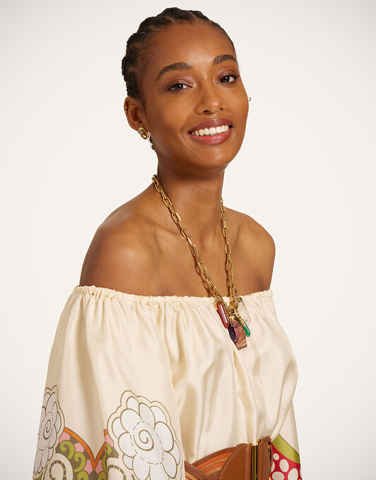 Goddess Dress La DoubleJ: Ambrosia Placée Ivory Goddess Dress La DoubleJ: Ambrosia Placée Ivory DRE1020SIL029