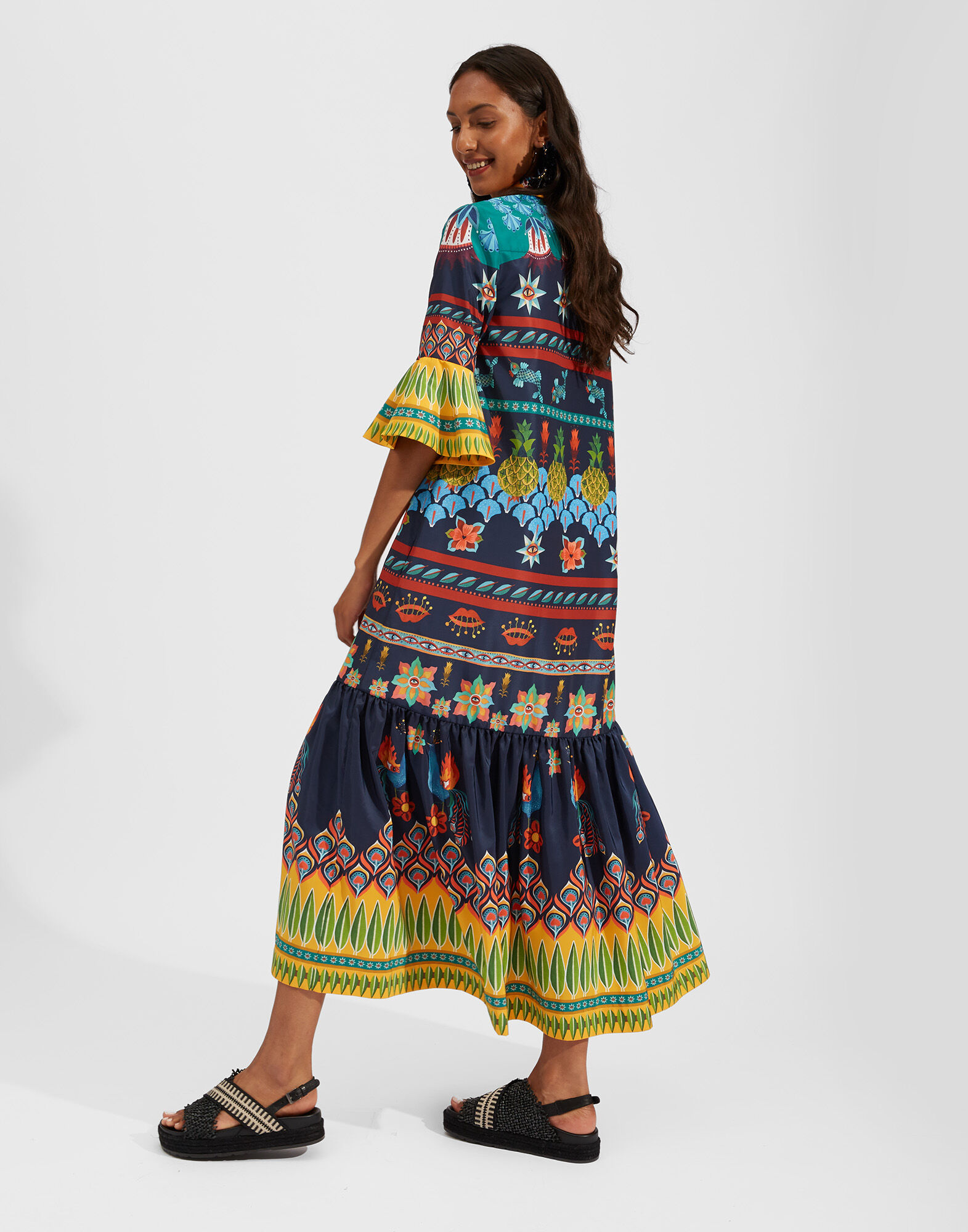 Artemis Dress La DoubleJ: Patchwork Occhi Placée DRE0201FAI002