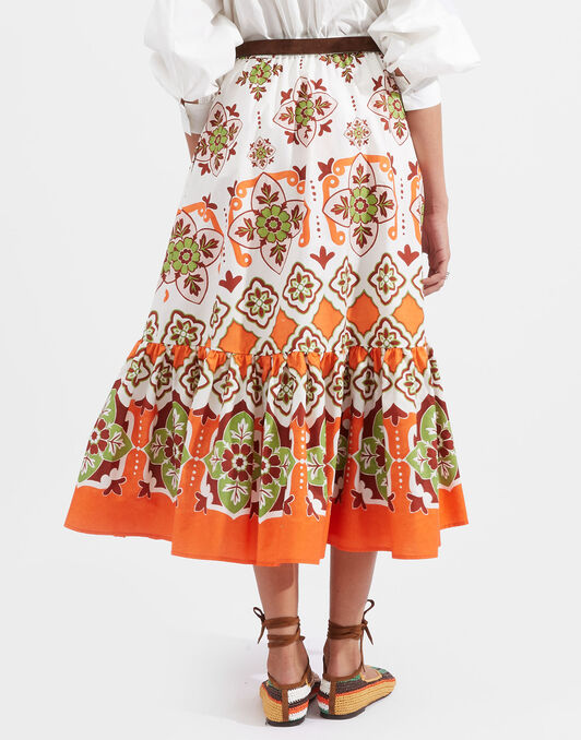 Sunset Skirt La DoubleJ: Partenope Placée Sunset Skirt La DoubleJ: Partenope Placée SKI0068COT039