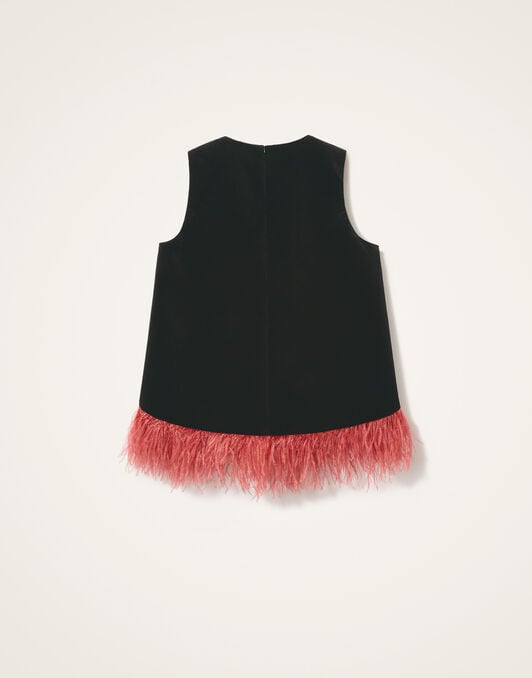 La Scala Top La DoubleJ: Solid Black La Scala Top La DoubleJ: Solid Black TOP0013VEL011
