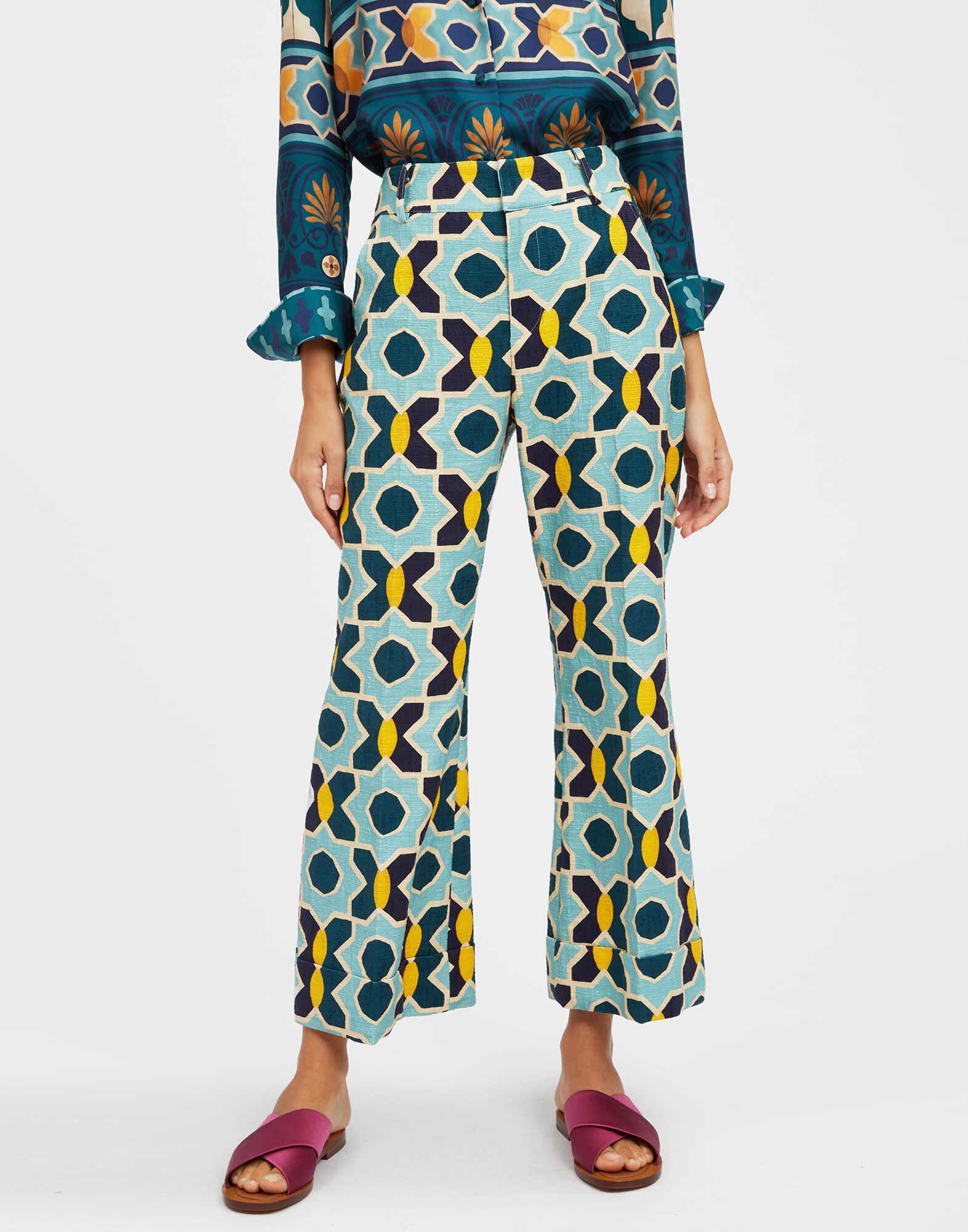 Hendrix Pants La DoubleJ: Plaza Light Blue Hendrix Pants La DoubleJ: Plaza Light Blue TRO0014COT005