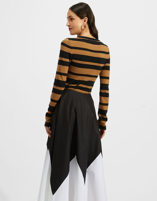 Crew Top La DoubleJ: Multicor Nero PUL0118KNI075