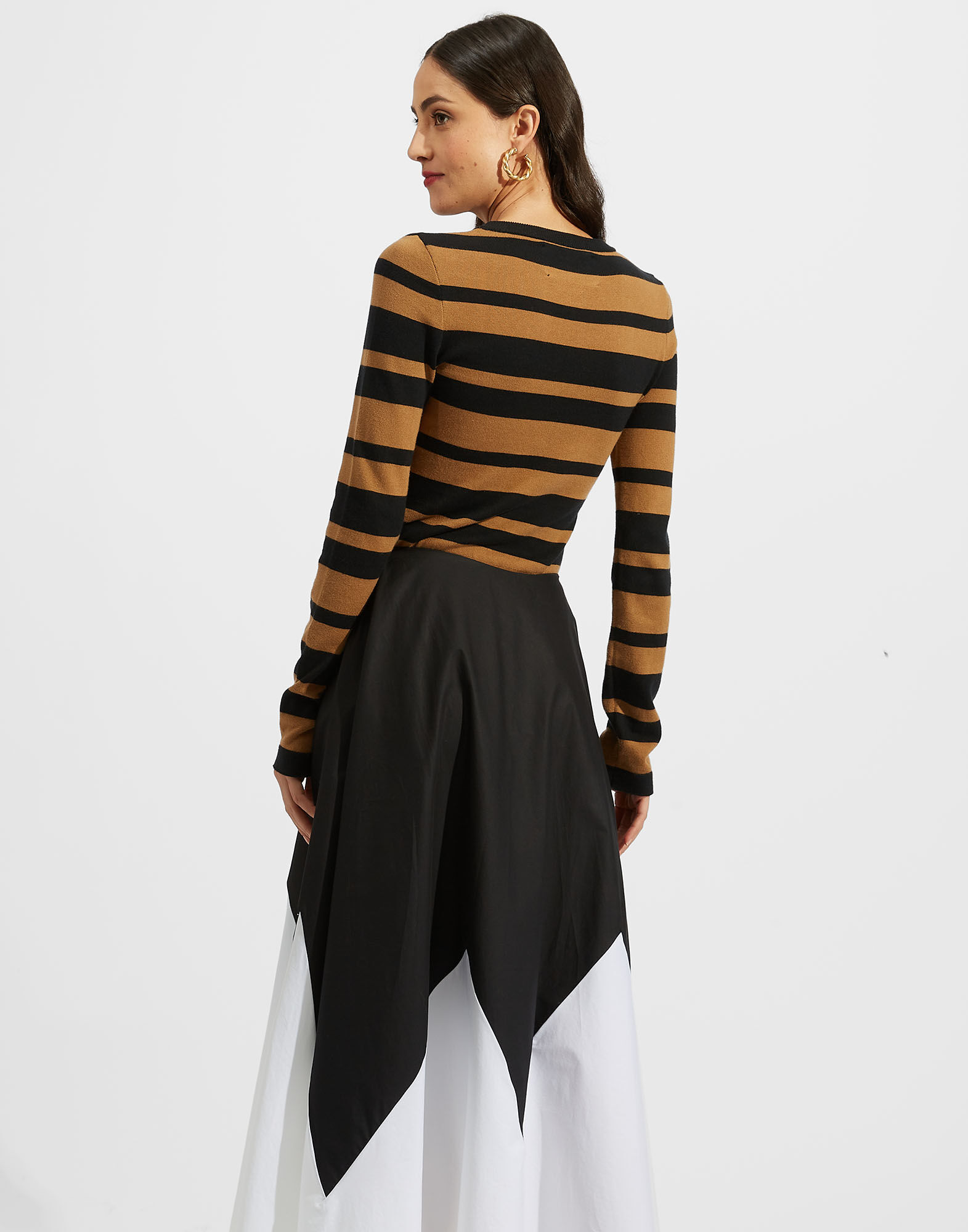 Crew Top La DoubleJ: Multicor Nero PUL0118KNI075