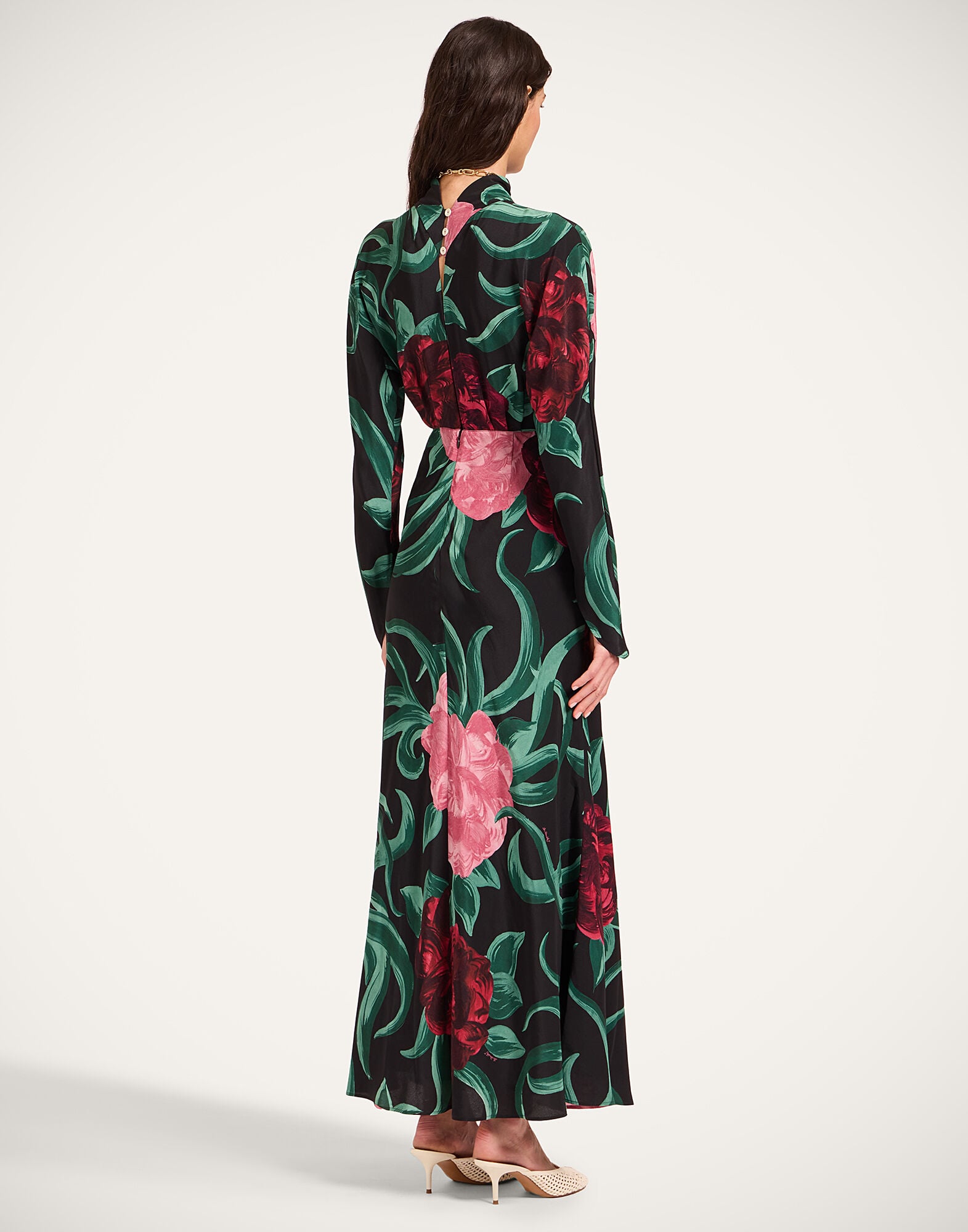 Gilda Dress La DoubleJ: Peony Black Gilda Dress La DoubleJ: Peony Black DRE0987CRE001