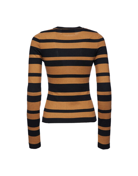 Crew Top La DoubleJ: Multicor Nero PUL0118KNI075