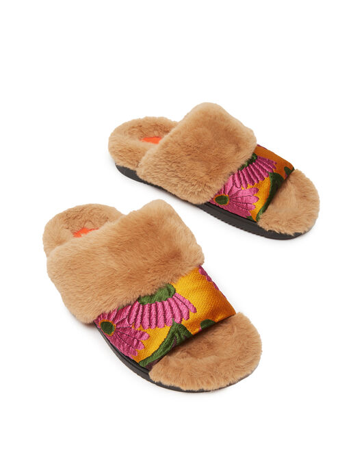 Winter Slides La DoubleJ: Orange Gerber Winter Slides La DoubleJ: Orange Gerber SHO0081JCQ053