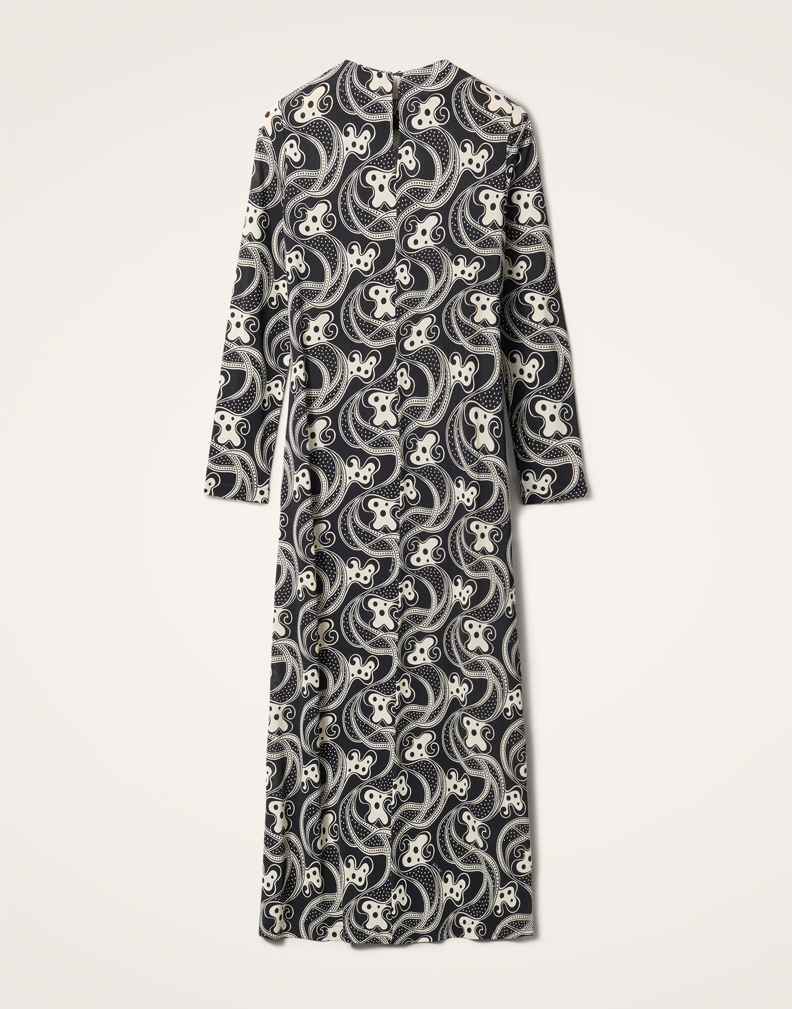 Long Sleeve Swing Dress La DoubleJ: Aperol Black & White Long Sleeve Swing Dress La DoubleJ: Aperol Black & White DRE0831JER027
