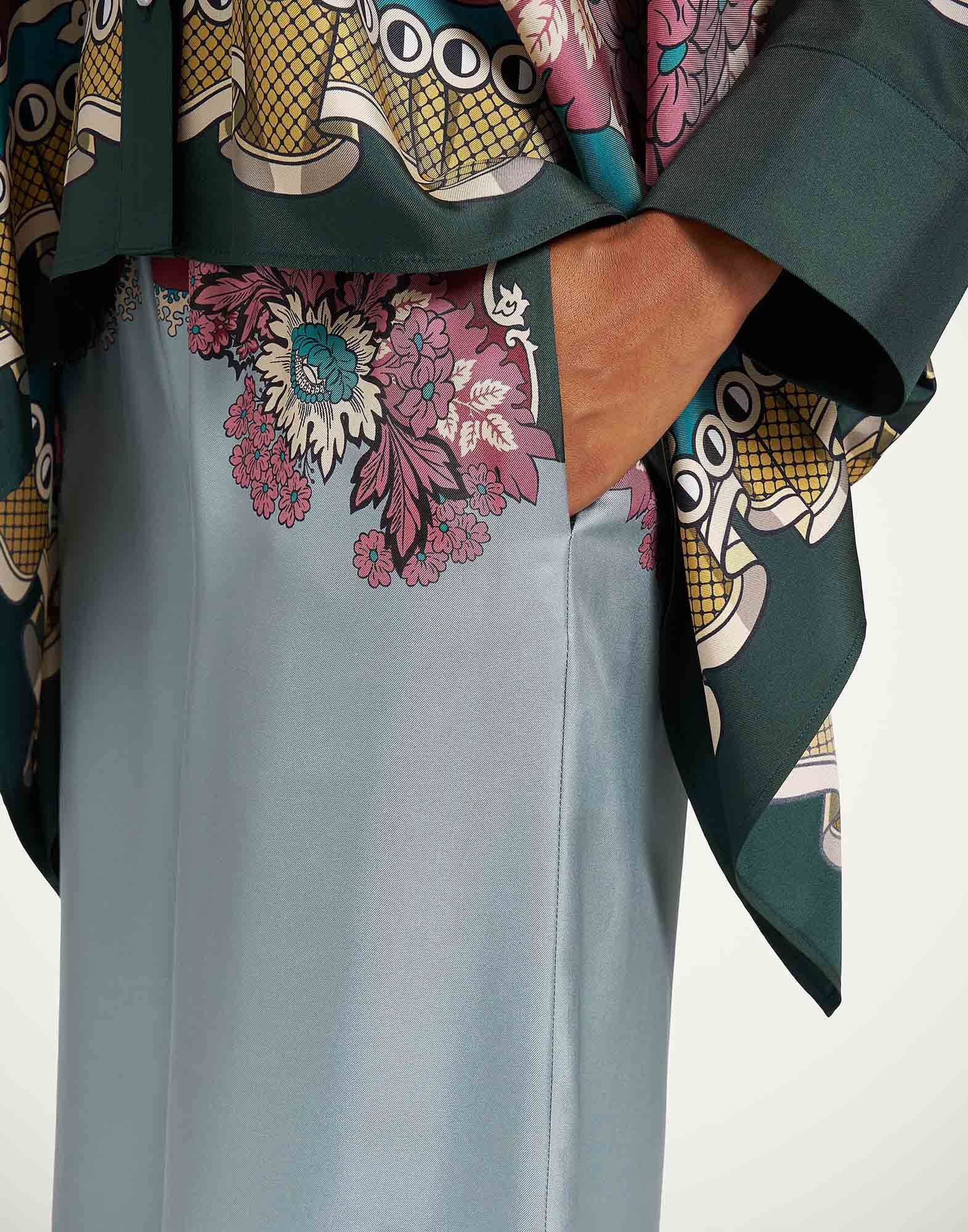 Palazzo Pants La DoubleJ: Symposium Placée Light Blue Palazzo Pants La DoubleJ: Symposium Placée Light Blue TRO0026SIL006