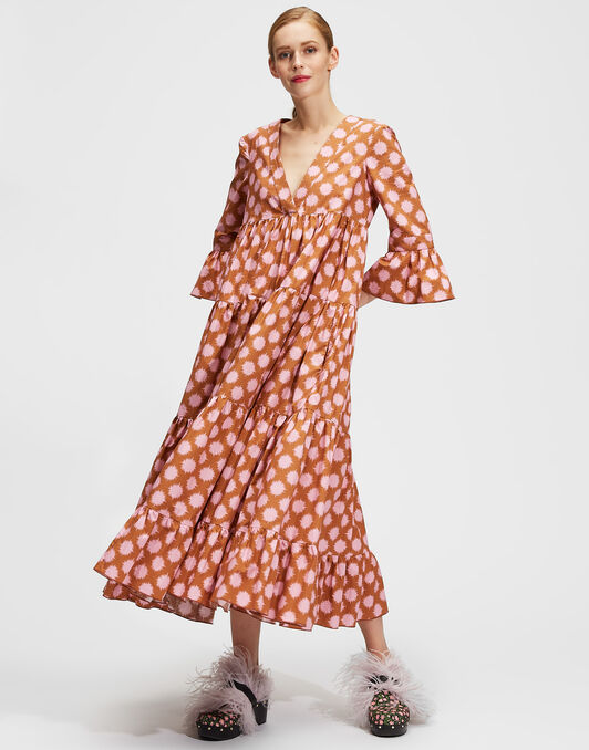 Jennifer Jane Dress LaDoubleJ: Pom Pom Rosa DRE0114COT001