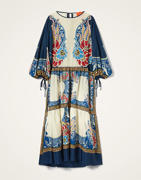 Vesta Dress La DoubleJ: Lemuria Placée Blue DRE0302SIL009